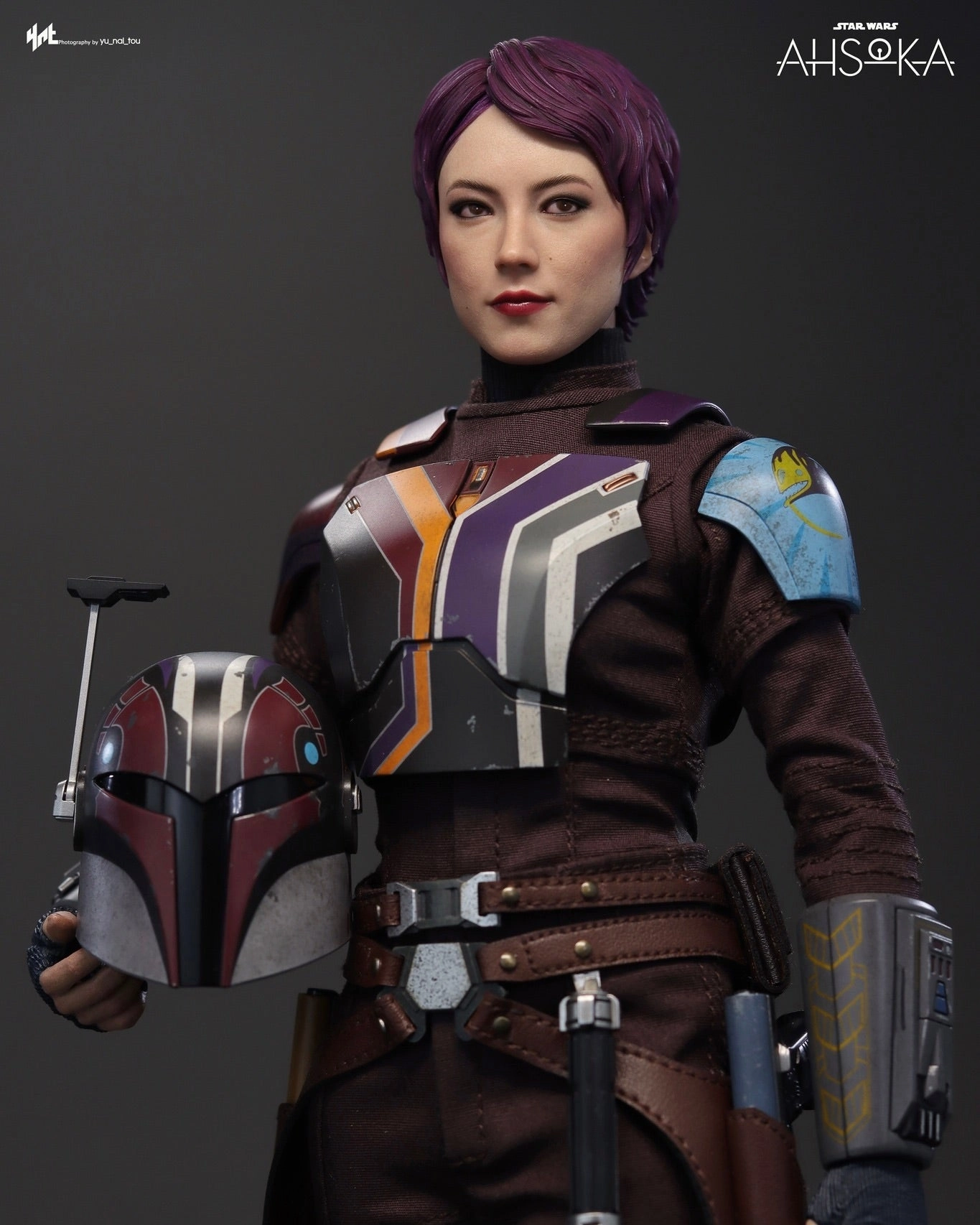 Hot Toys TMS111 Star Wars Ahsoka Sabine Wren 1/6th Scale Collectible Figure Anime Figure