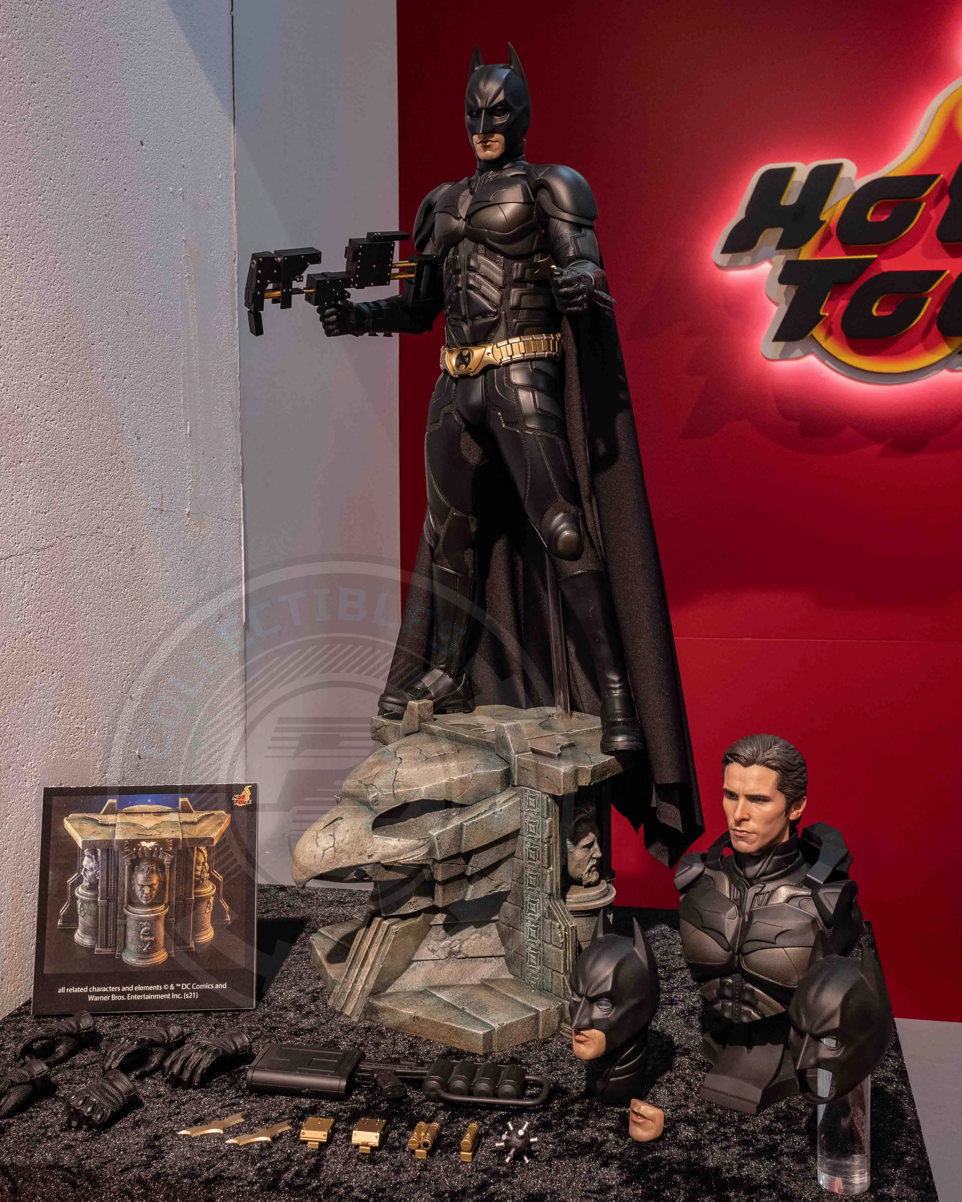 Hot toys QS019B The Dark Knight Trilogy Batman 1/4 Special Edition Designer Sculpture Robot Merchandise