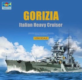 1:350 Italian Heavy Cruiser Gorizia Assembly Kit Movie Item Leisure Activity
