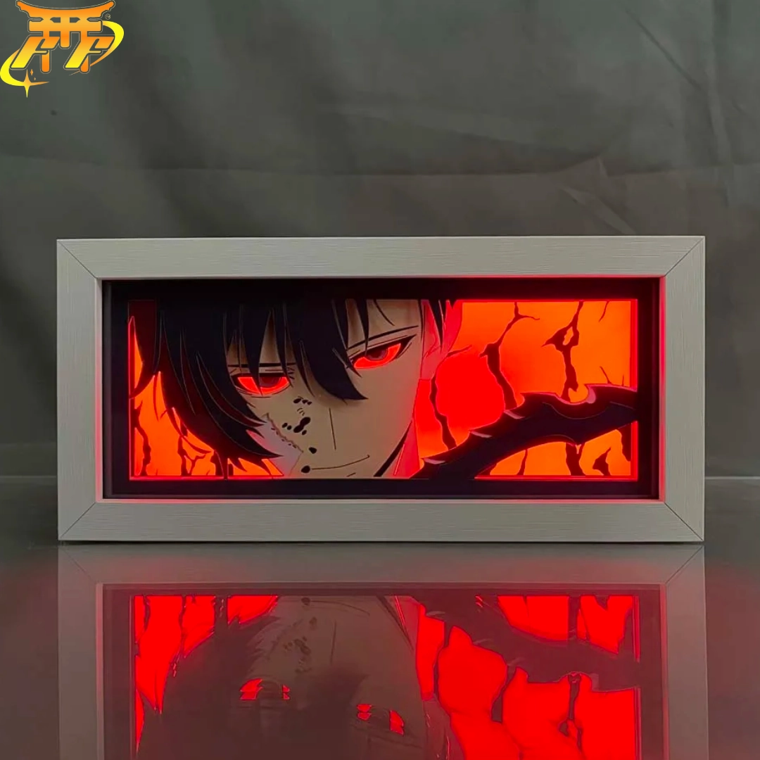 Lampe Veilleuse 3D Sung Jin-Woo "Double-??veil" - Solo Leveling? Landscape Design Mission Goal