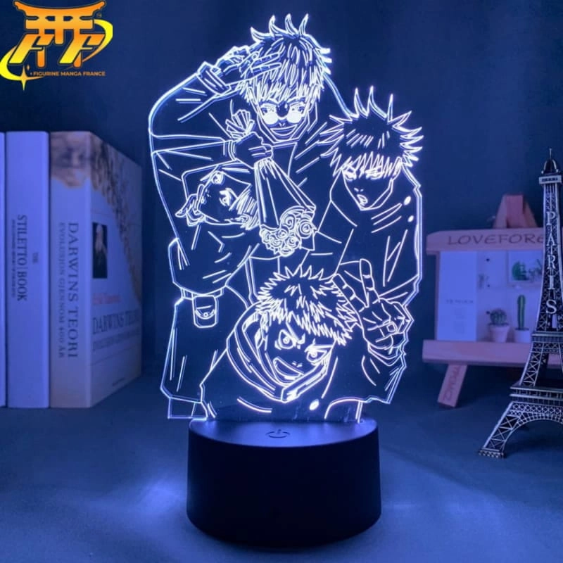 Wood Working Lampe LED Gojo et ses ??l??ves - Jujutsu Kaisen?