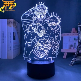 Wood Working Lampe LED Gojo et ses ??l??ves - Jujutsu Kaisen?