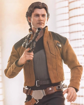 Hot toys MMS492 Star Wars Solo A Star Wars Story Han Solo Deluxe Edition Fine Detail Street Art
