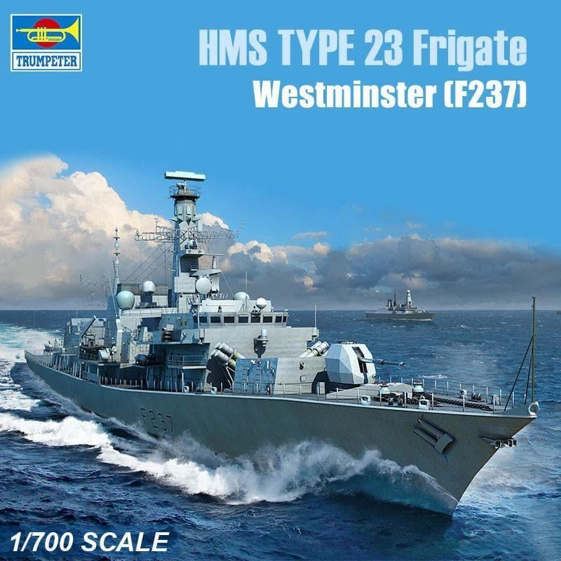 1:700 HMS TYPE 23 Frigate Westminster F237 Assembly Kit Gift Idea