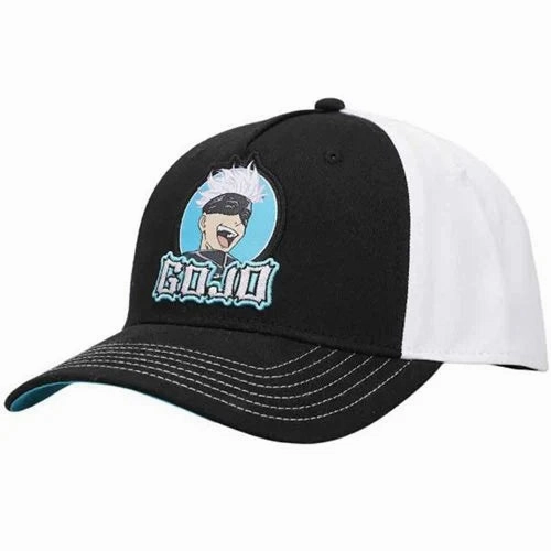Jujutsu Kaisen Gojo Embroidered Patch Hat Dedicated Collector Superhero Collection
