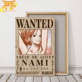 Poster Wanted Nami - One Piece? Value Increase