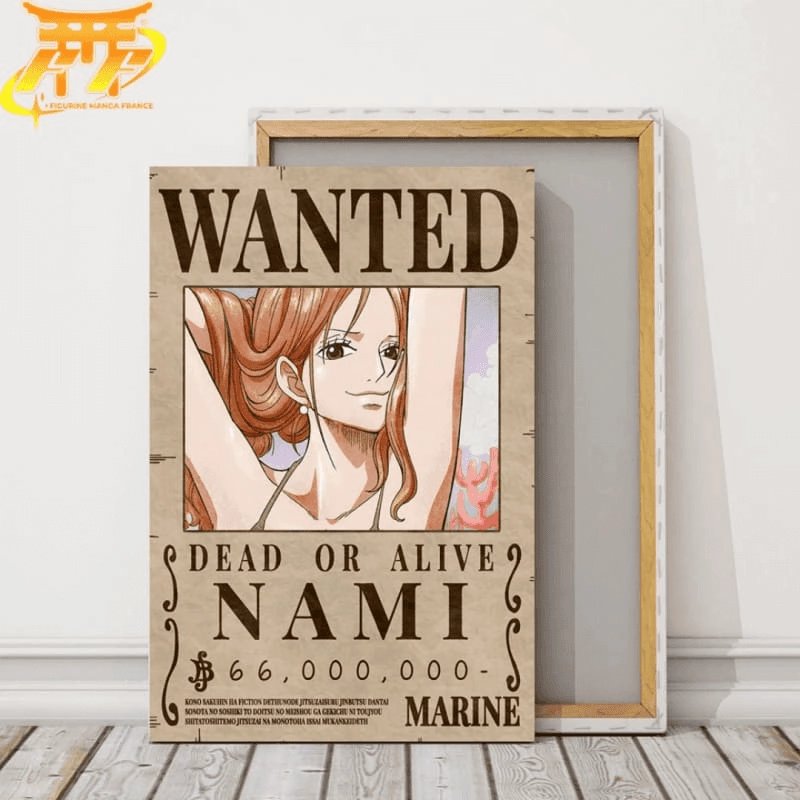 Poster Wanted Nami - One Piece? Value Increase