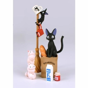 Kiki's Delivery Service: Jiji Nosechara Stacking Figure Set Mecha Robot Flying Pose
