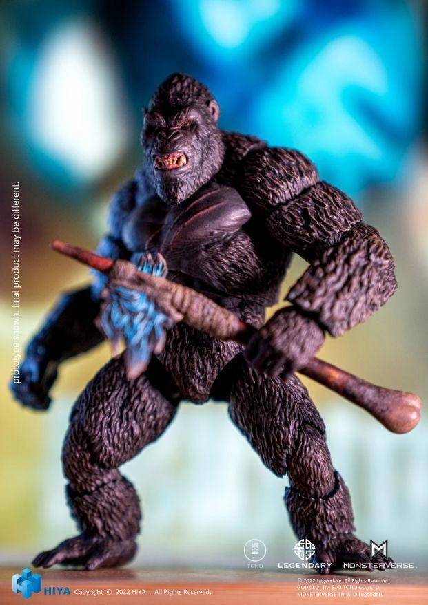 King Kong Action Figure Science fiction Bookshelf Accent
