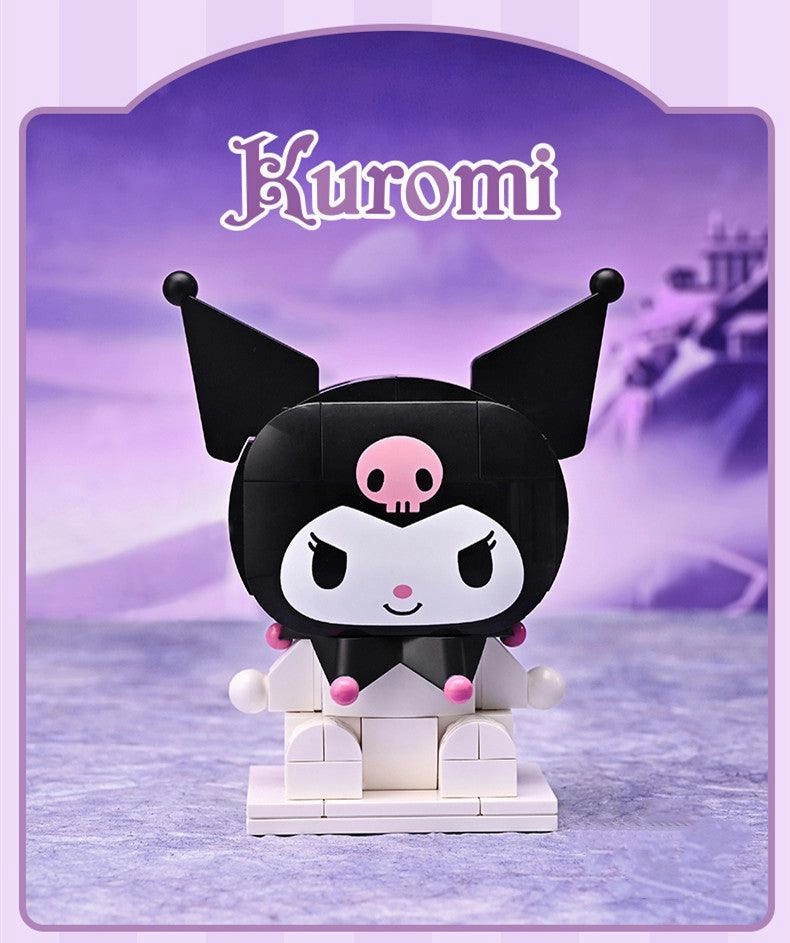 Kuromi Kuppy Mini Building Blocks Set Superhero Statue
