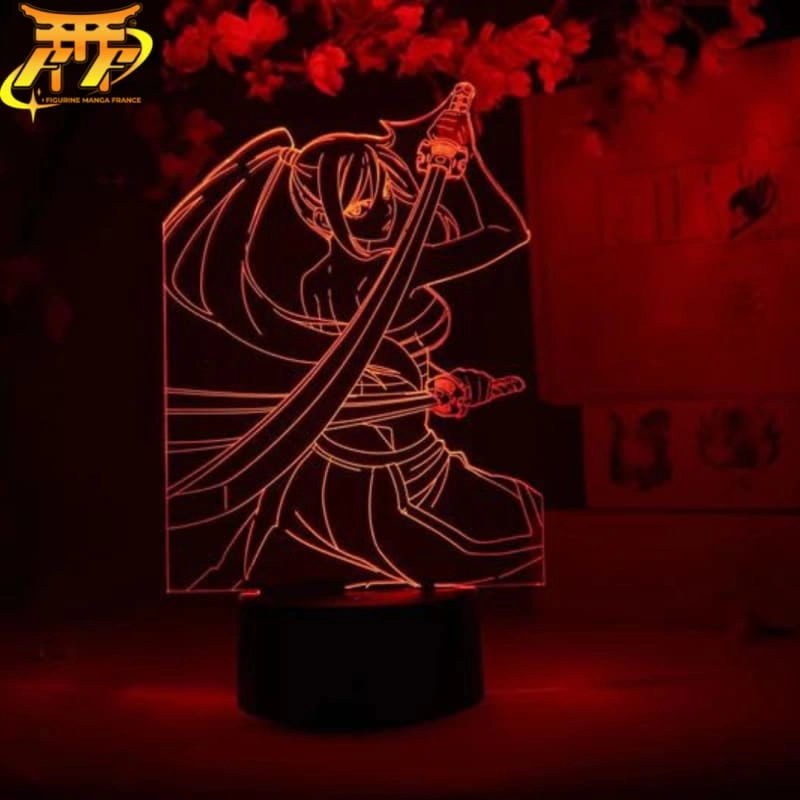 Lampe LED Erza Scarlett - Fairy Tail? Board Challenge