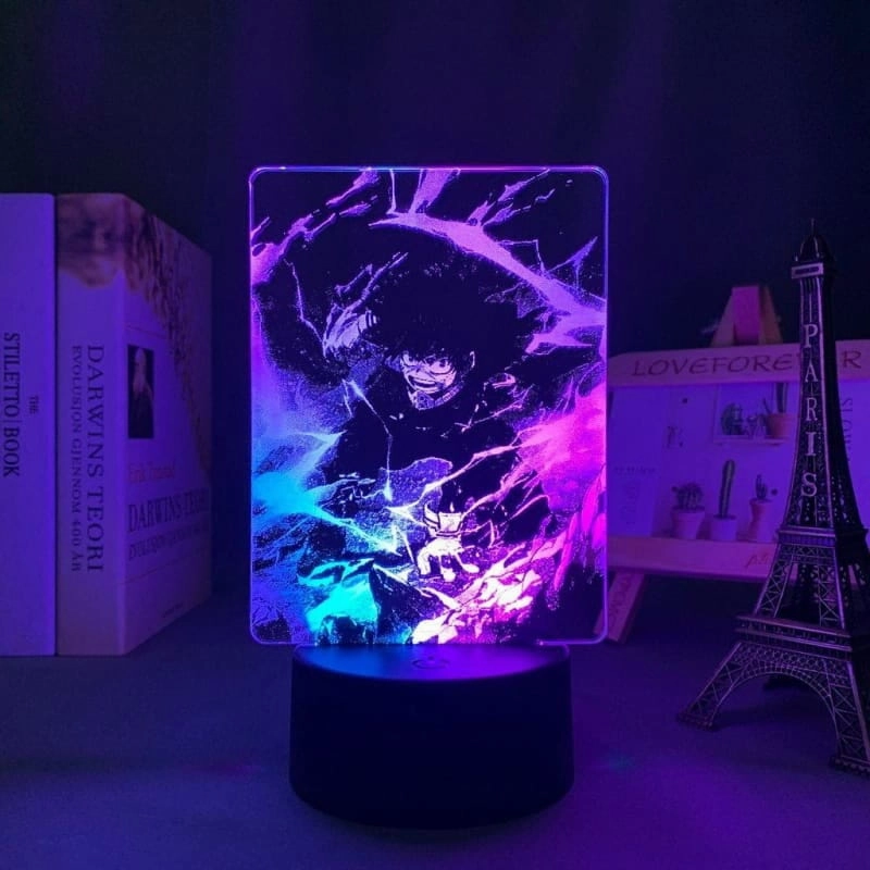 Lampe LED Izuku Midoriya Bicolore - My Hero Academia? Lighting System