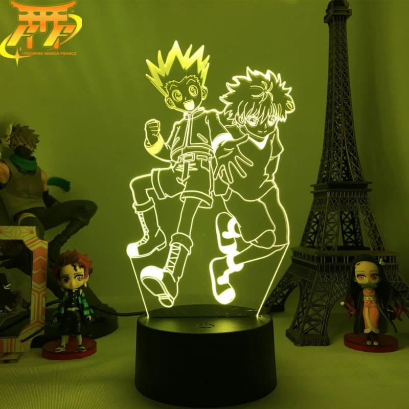 Lampe LED Kirua avec Gon - Hunter x Hunter? Climbing Structure