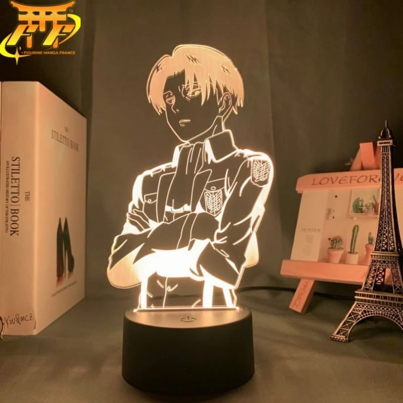 Lampe LED Liva? (Rivaille) Ackerman - Attaque des Titans? Collectible Display