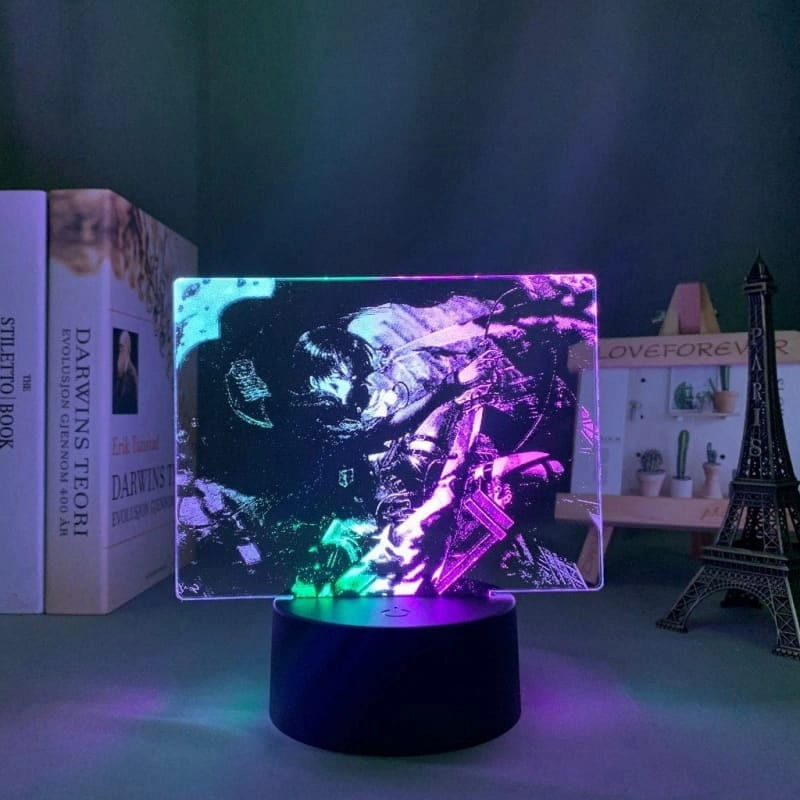 Lampe LED Livail Ackerman Bicolore V2 - Attaque des Titans? Character Unit
