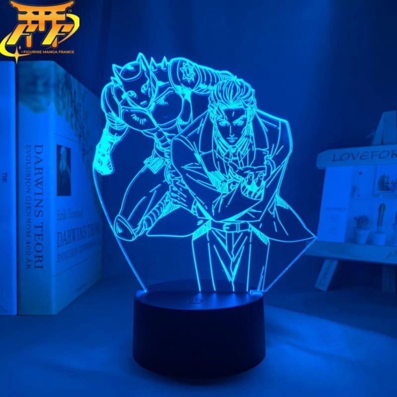 Lampe LED Yoshikage Kira avec son stand - Jojo's Bizarre Adventure? Robot Collectible