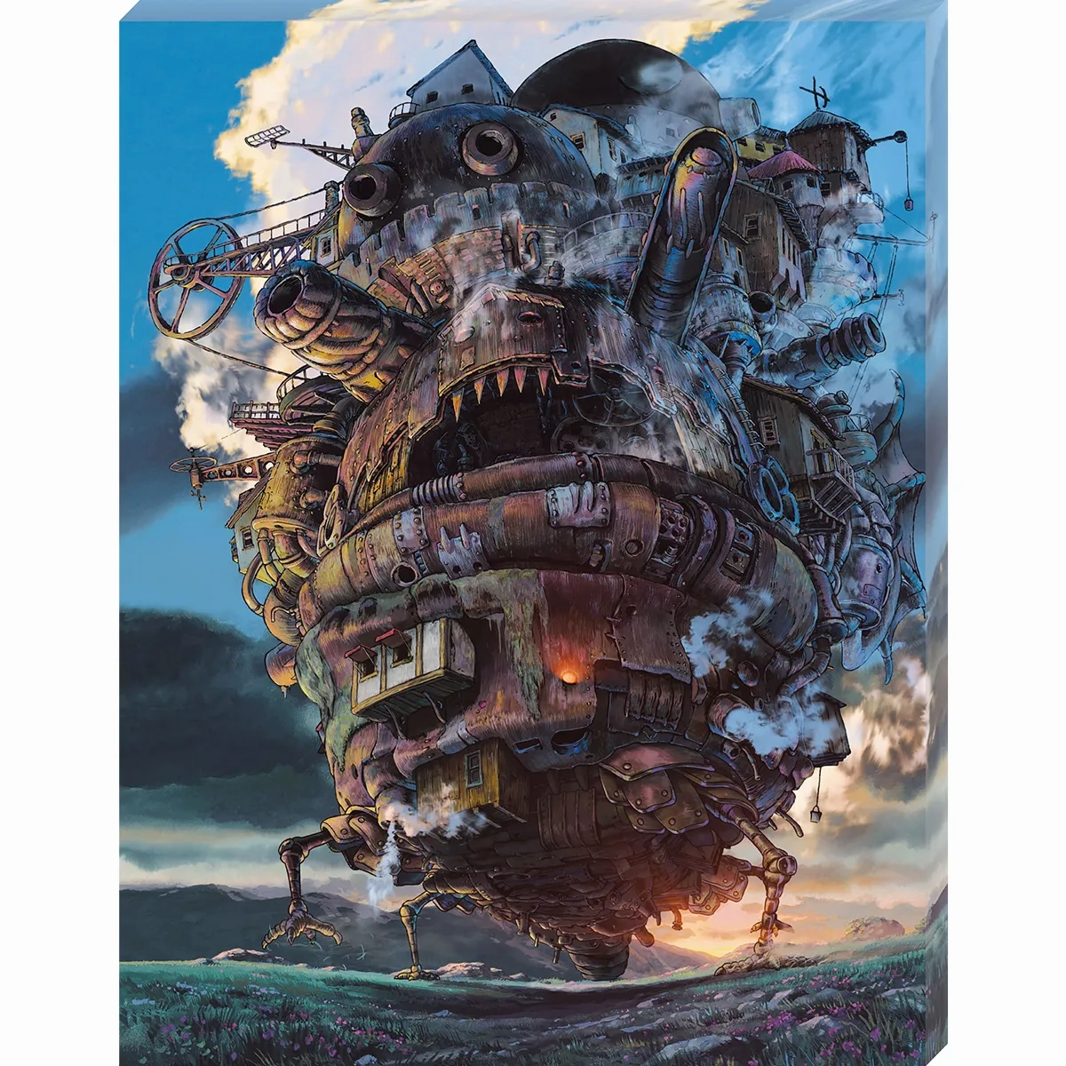 Loyal Customer Robot Sculpture How'ls Moving Castle: ATB-26 Howl's Moving Castle Artboard Jigsaw Puzzle