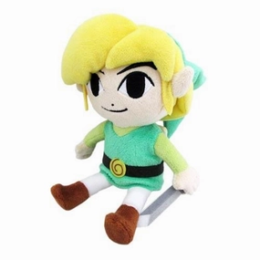 Legend of Zelda: Link (The Wind Waker ver.) 12" Plush Movie Decor Legendary Hero