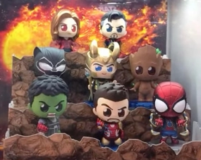 Hot toys CBX002 Cosbaby Avengers Endgame Cosbi Bobble Head Collection (Series 2) Famous Painting Samurai Figure