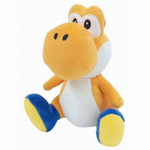 Super Mario Bros.: Yoshi (Orange) 7.5" All Star Collection Plush Retail Package