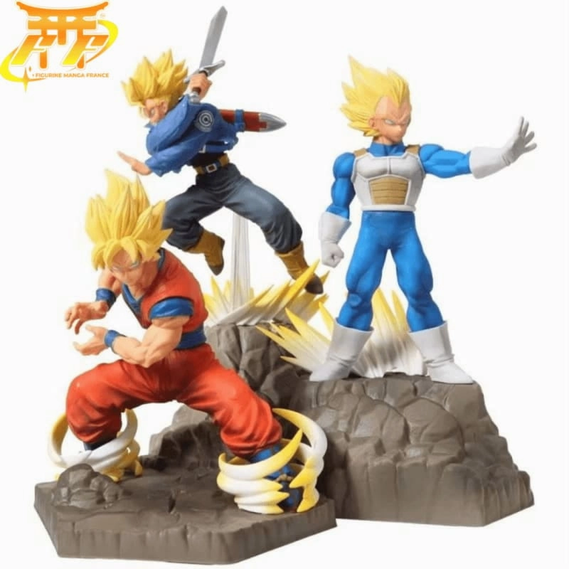 Pop Art Figurine Son Goku, Vegeta et Trunks - Dragon Ball Z?
