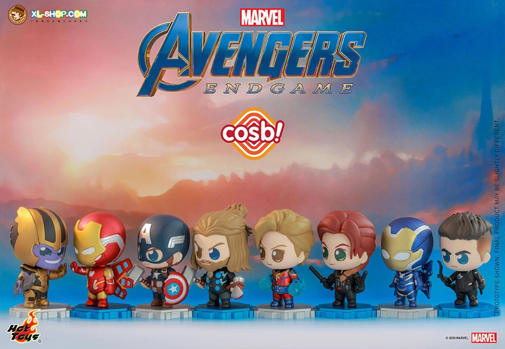 Hot Toys CBX001 Avengers: Endgame Cosbi Bobble-Head Series 1 Future Antique Fantasy Decor