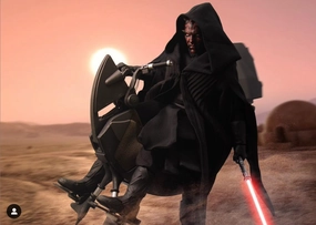 Collector's Album Personal Treasure Hot Toys DX17 Star Wars The Phantom Menace Darth Maul and Speeder Bike Special Edition