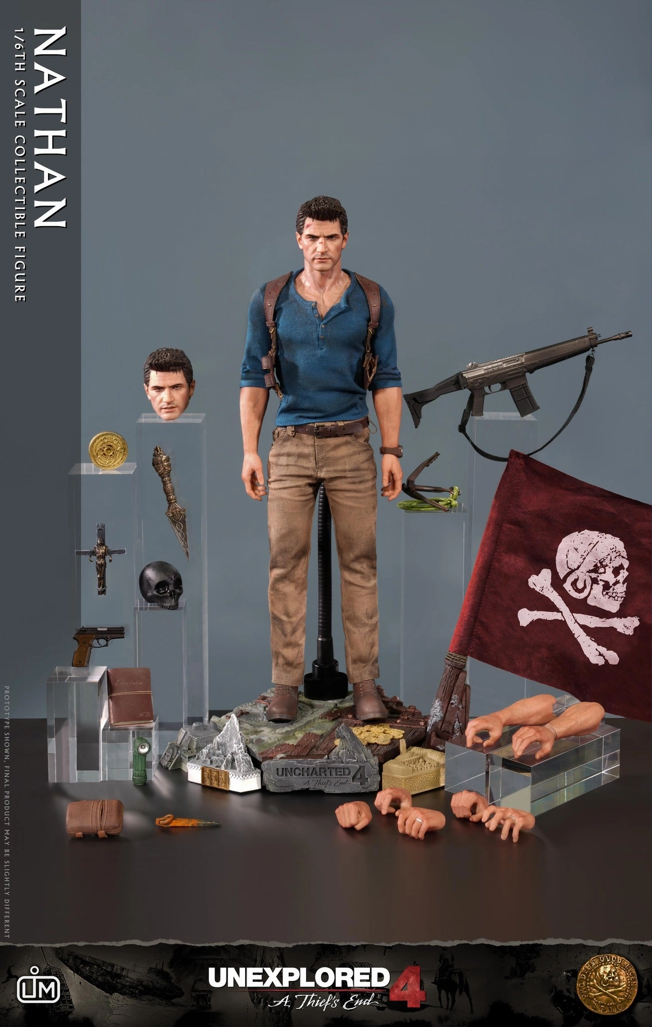 Movie Collection Limtoys LIM012 Nathan Unexplored 4 1/6 Scale Collectible Figure
