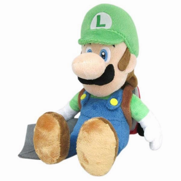 Luigi's Mansion: Luigi Poltergust 5000 7.5" Plush Cute Animal Collector Display