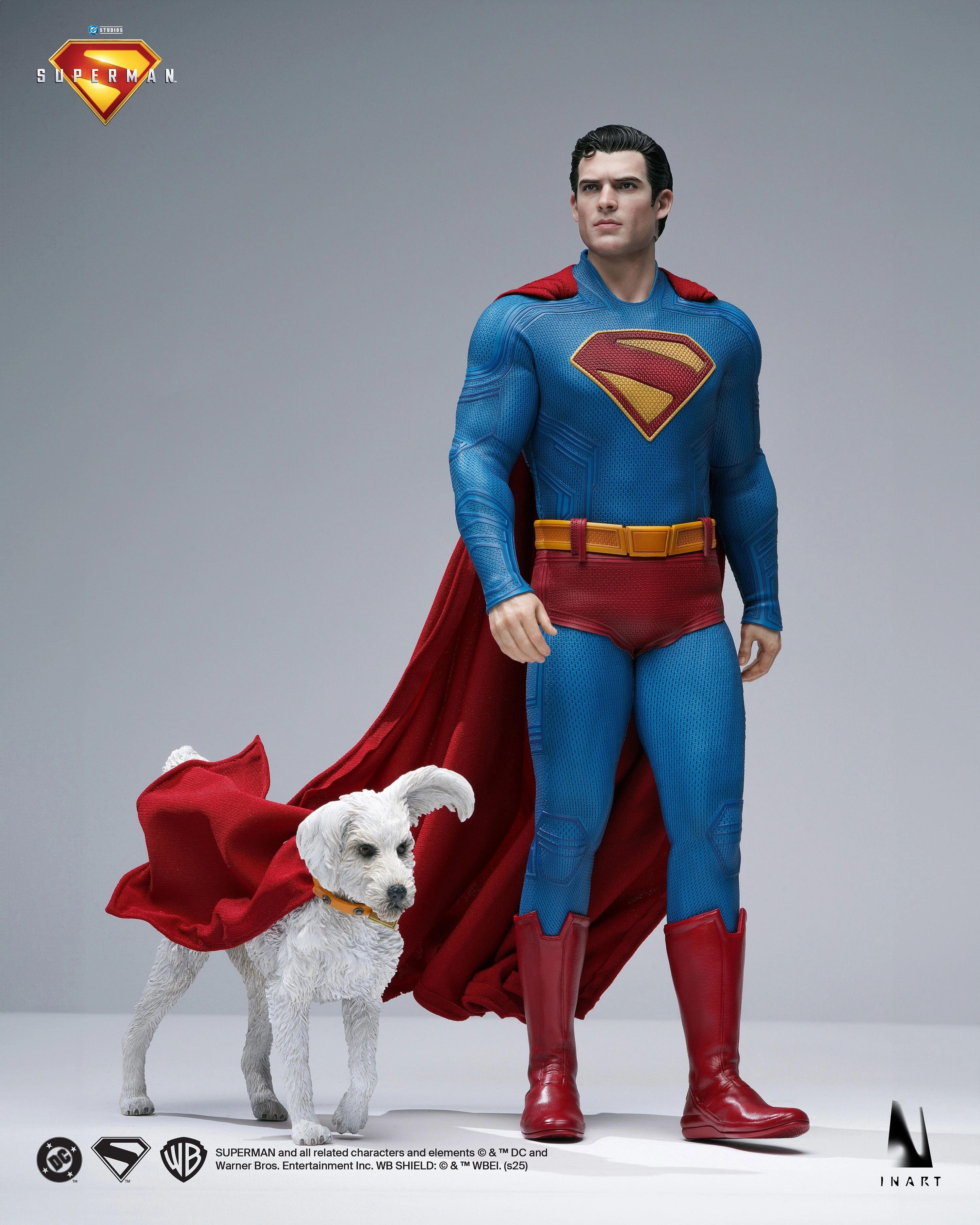 Preorder! INART Superman (2025) Superman 1/6 Scale Collectible Figure Gift Guide trade show