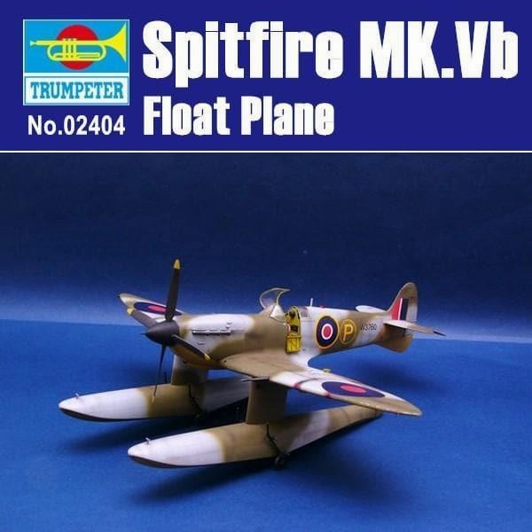 Movie Collectible 1:24 Supermarine Spitfire MK.Vb Float Plane Fighter Assembly Kit
