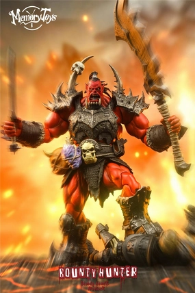 Interactive Toy Cute Figure 1:12 Bounty Hunter Bloody Hands Morlock Action Figure