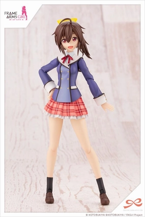 Protective Case Educational Toy Sousai Shoujo Teien: Ao Gennai High School Winter Clothes Model Kit