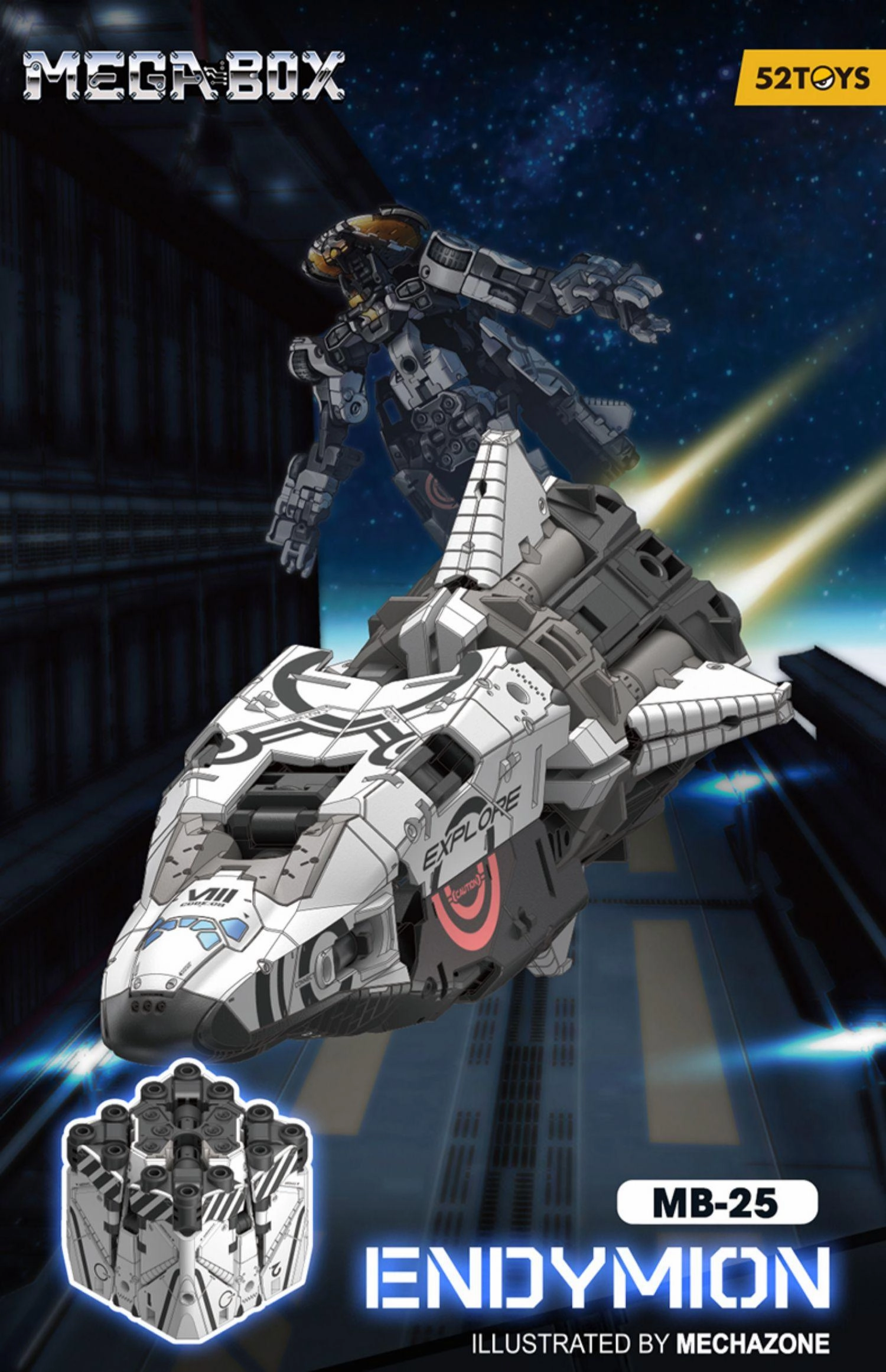 Megabox MB-25 Endymion Medieval Knight Animal Figure