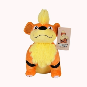 Growlithe Plush Stuffed Toy Hand Painted