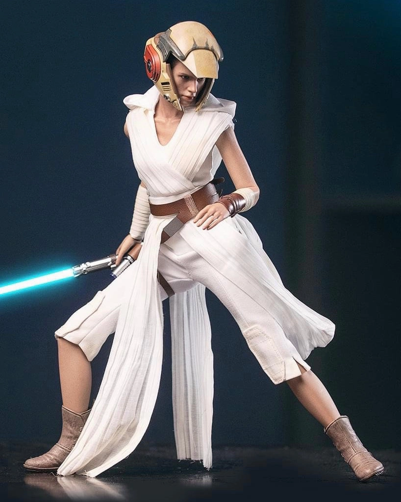 Hot toys MMS559 Star Wars The Rise of Skywalker Rey and DO Character Model