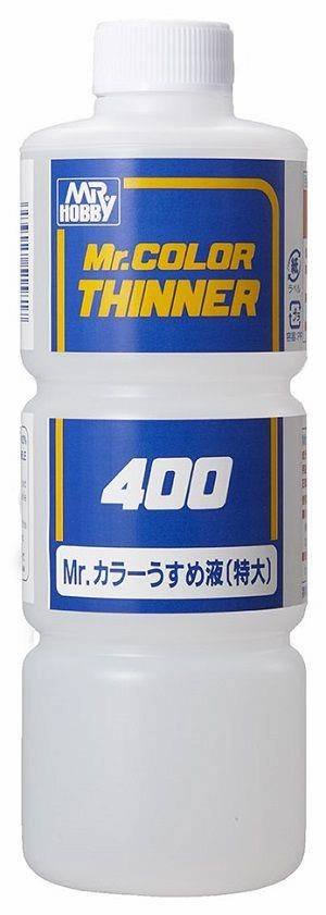 Premium Art Robot Design Model Paint Thinner: Mr. Color Thinner 400 - NOT SHIPPABLE