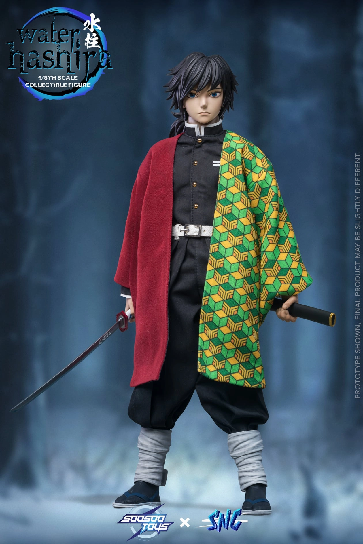 Preorder! SNC SC002 Water Hashira 1/6 Scale Collectibles Premium Merchandise