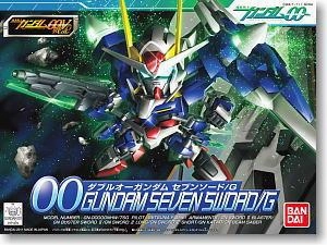 Gundam: 00 Gundam Seven Sword/G SD (Gundam 00) Model Twitch Channel Convention Exclusive