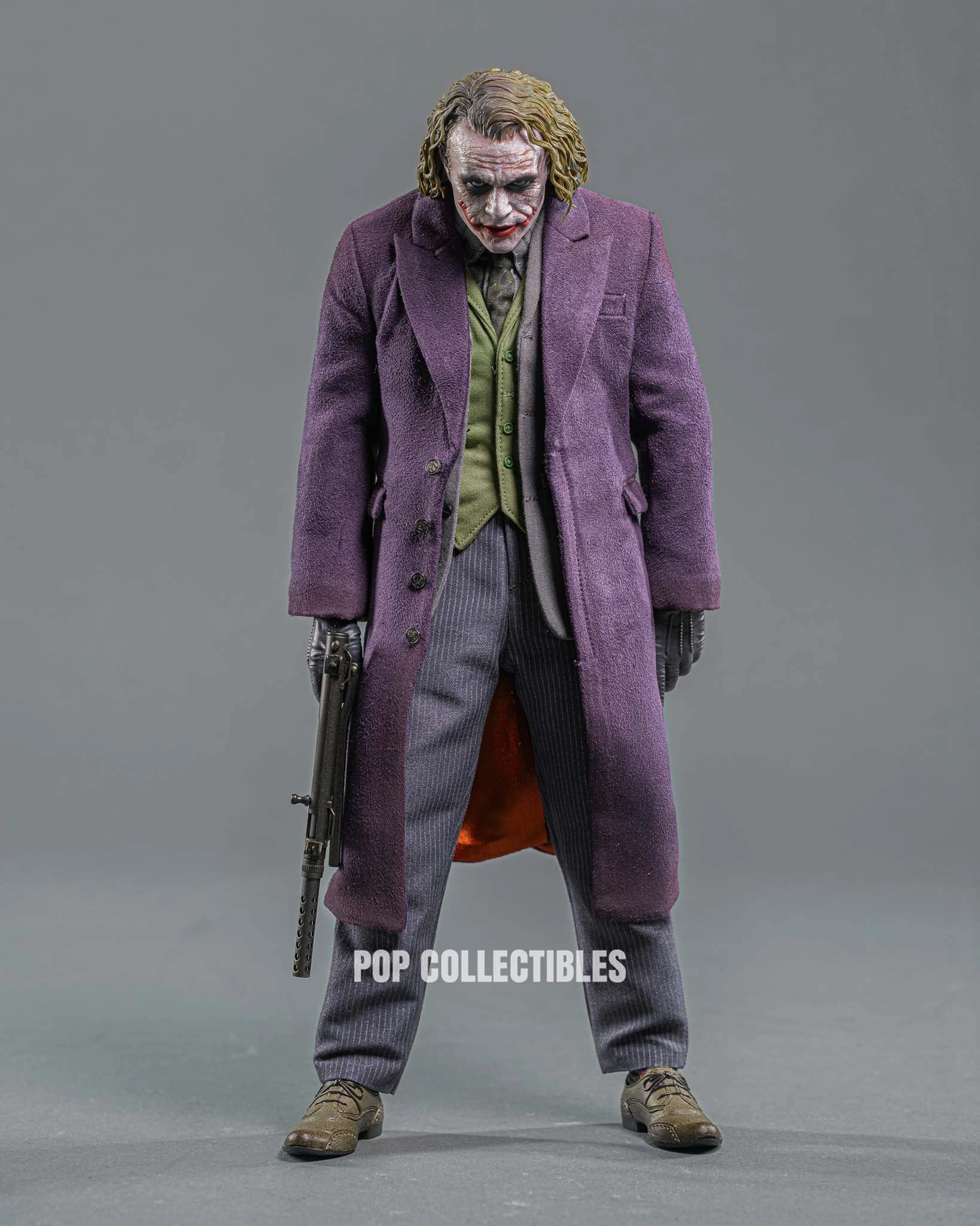 Entryway Accent Action Statue Hot Toys DX32 The Dark Knight Trilogy 1/6th scale The Joker Collectible Figure Sculpted Hair Standard Edition