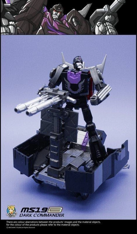 MS-19B Dark Commander Role Playing Action Decor