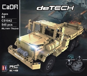 Military Trucks Vehicle Building Blocks Set Designer Object