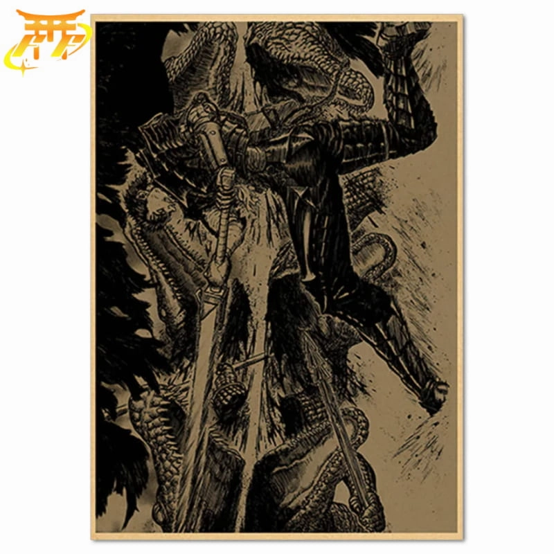 Poster Guts "Combat" - Berserk? Memory Keepsake