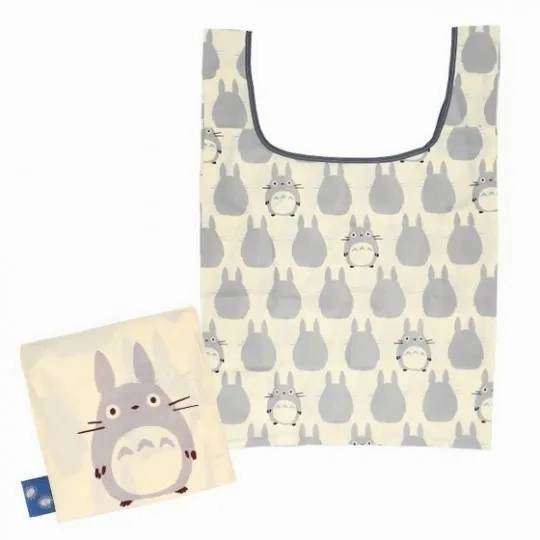 Miniature Sculpture Craft Project My Neighbour Totoro: Big Totoro Silhouette Reusable Shopping Bag