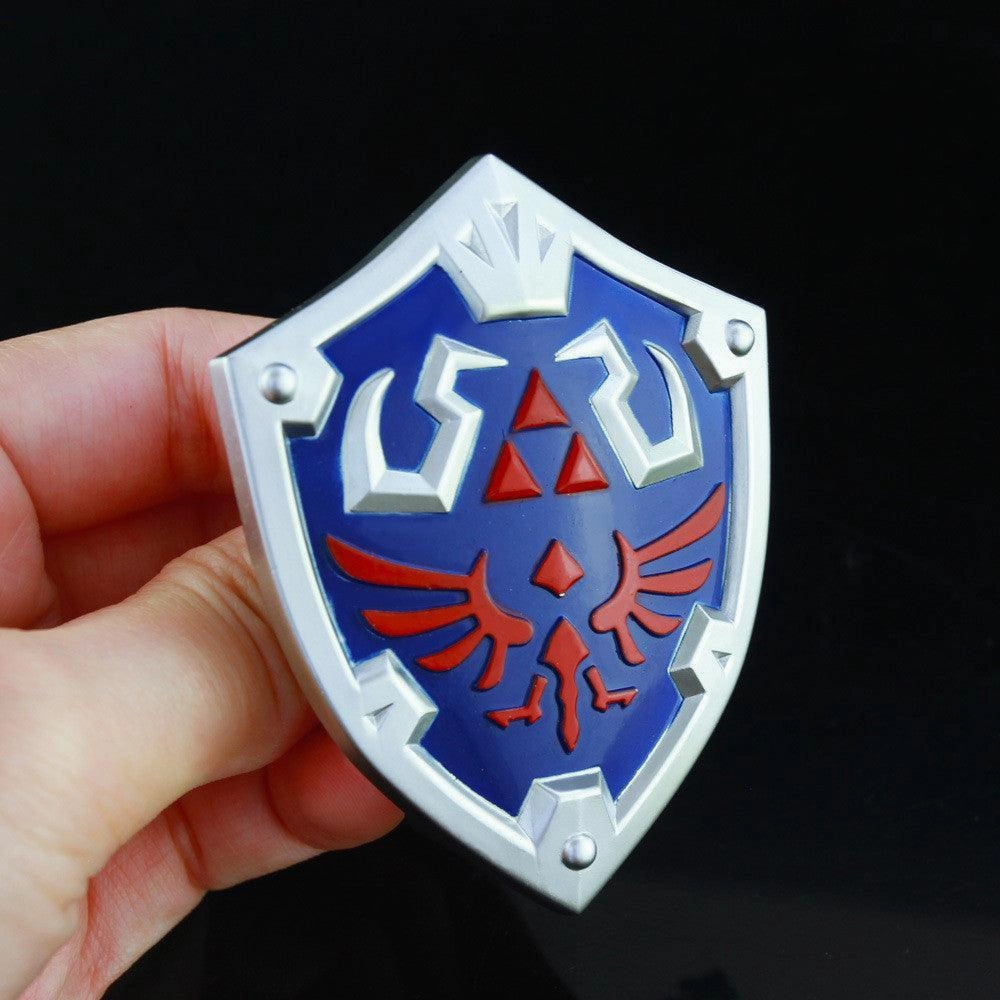 Fireplace Mantel Zelda Hylian Shield Metal Replica