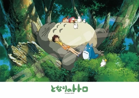 Landmark Replica Designer Collection My Neighbour Totoro: 108-606 Napping with Totoro 108pc Puzzle