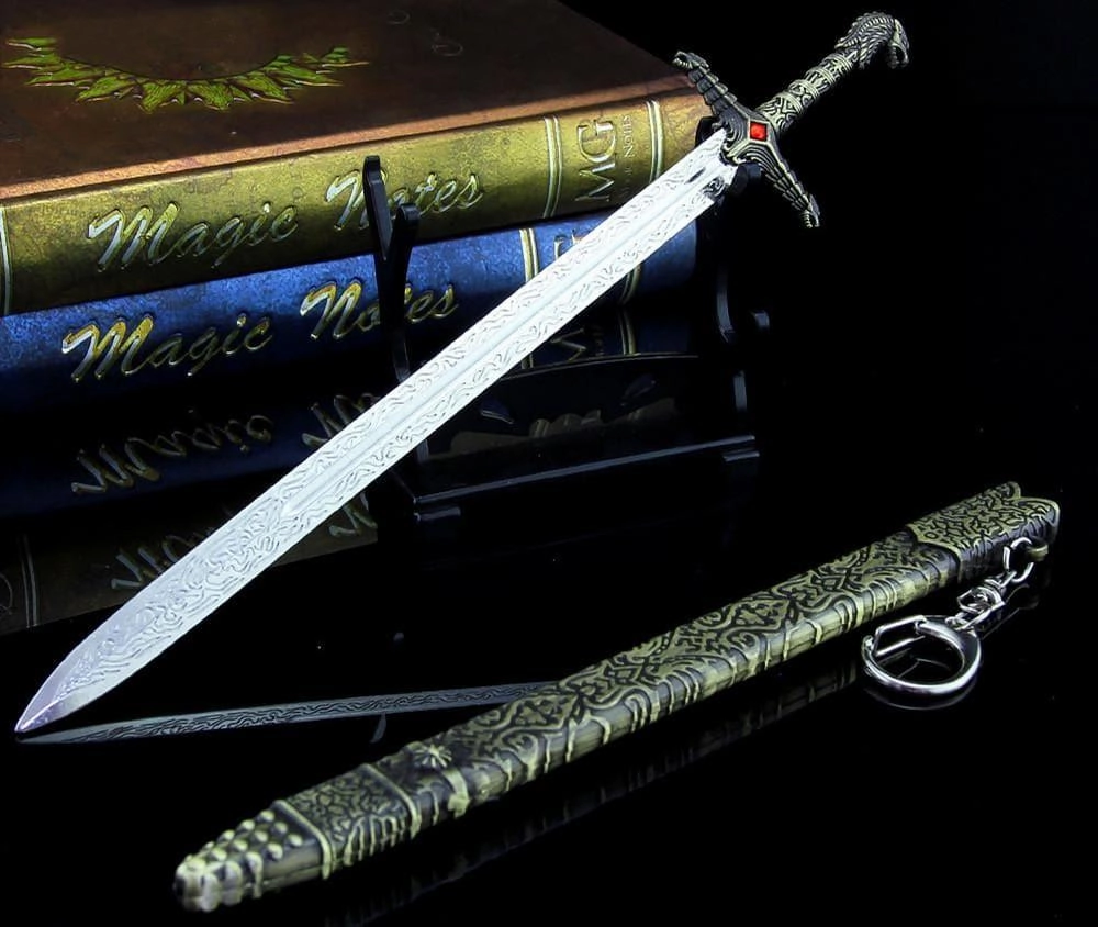 Oathkeeper Sword of Brienne Metal Replica Educational Toy