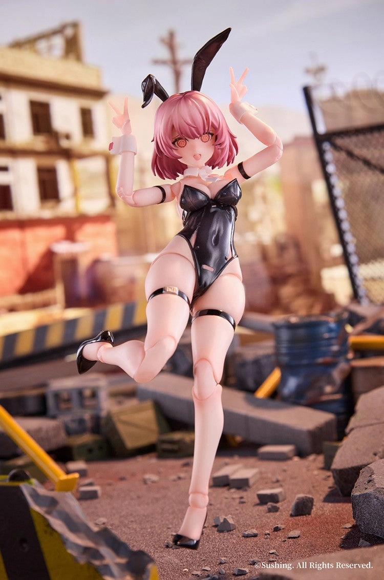 1:12 Bunny Rapid Action Squad Commando Belka Action Figure Insect Model Movie Creation