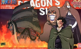 Celebrity Likeness Miniature Hobby One Piece: Dragon`s Ship Grand Ship Collection Model