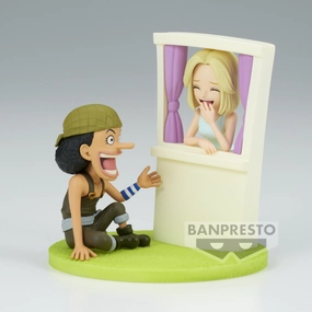 Museum Quality Action Goods One Piece: Usopp & Kaya WCF Log Stories Prize Figure